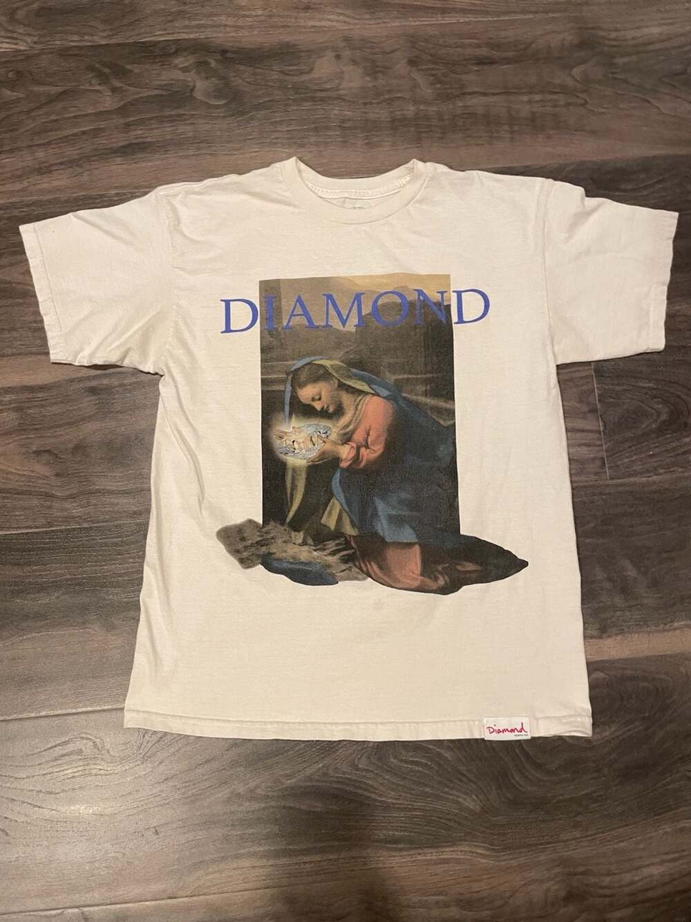 Diamond Supply Co. 13th Century Art Graphic T-Shirt White Size M